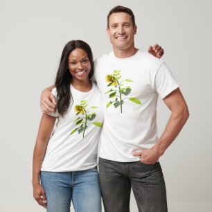 Sonnenblume und Spargel T-Shirt