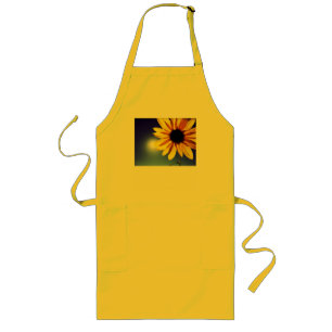 Sonnenblume und Sun-Schürze Lange Schürze