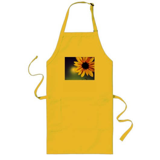 Sonnenblume und Sun-Schürze Lange Schürze (Vorne)