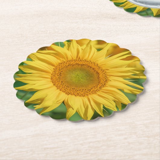 Sonnenblume Untersetzer (angewinkelt)