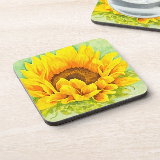 Sonnenblume Untersetzer (Linke Seite)