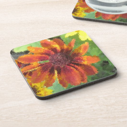 Sonnenblume Untersetzer (Linke Seite)