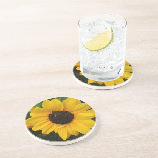 Sonnenblume Untersetzer (Seite)