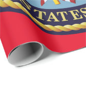 Sonnenblume Vertans Matte Wrapping Paper Geschenkpapier (Rolleneckpunkt)