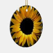 Sonnenblume-Verzierung Keramik Ornament (Rechts)