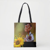Sonnenblume Veteranische Tasche (Vorderseite)