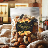 Sonnenblume Vielen Dank! Aufkleber