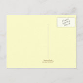 Sonnenblume Vielen Dank Postcard Postkarte (Rückseite)