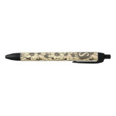 Sonnenblume Vintage Charm Sepia-Ton Stift (Unterseite)