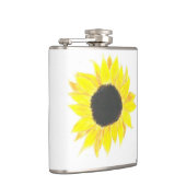 Sonnenblume-Vinylflasche Flachmann (Rechts)