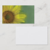 Sonnenblume-Visitenkarte Visitenkarte (Vorne/Hinten)