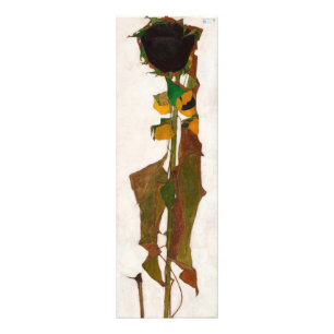Sonnenblume von Egon Schiele Fotodruck