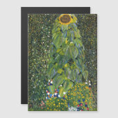 Sonnenblume von Gustav Klimt Magnetkarte (Vorne/Hinten)