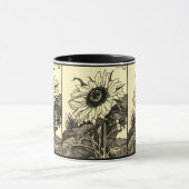 Sonnenblume von Julie de Graag - Tasse (Zentrum)