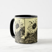 Sonnenblume von Julie de Graag - Tasse (Vorderseite Links)