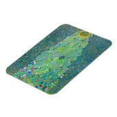 Sonnenblume von Klimt, Vintage Blume Jugendstil Magnet (Linke Seite)