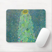 Sonnenblume von Klimt, Vintage Blume Jugendstil Mousepad (Mit Mouse)
