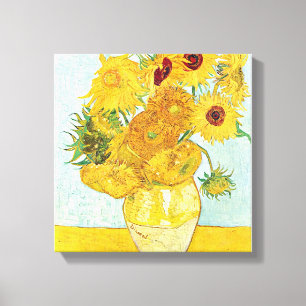 Sonnenblume von Vincent Van Gogh, Post-Impressioni Leinwanddruck