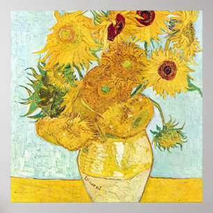 Sonnenblume von Vincent Van Gogh, Post-Impressioni Poster