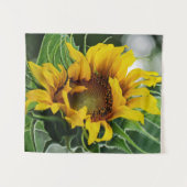Sonnenblume Wandteppich (Vorderseite (Horizontal))