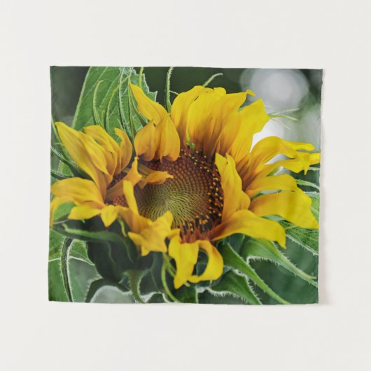 Sonnenblume Wandteppich (Vorderseite (Horizontal))