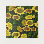 Sonnenblume Wandteppich (Vorderseite (Horizontal))