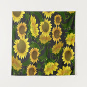 Sonnenblume Wandteppich (Vorderseite)
