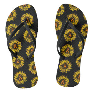 Sonnenblume/wareness...RSD/CRPS Badesandalen