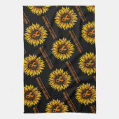 Sonnenblume/wareness...RSD/CRPS Geschirrtuch (Vertikal)