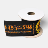Sonnenblume/wareness...RSD/CRPS Satinband (Spule)