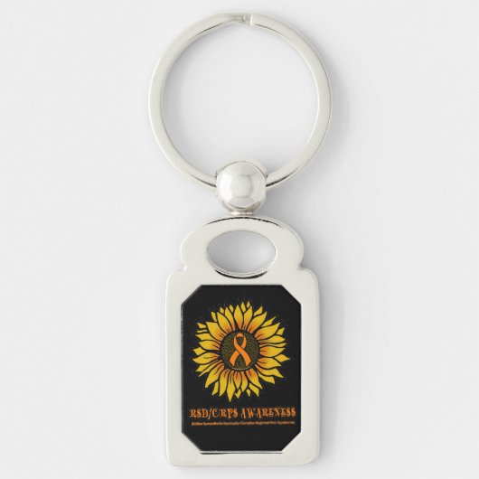 Sonnenblume/wareness...RSD/CRPS Schlüsselanhänger (Vorderseite)