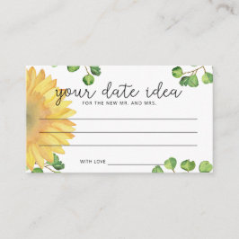 Sonnenblume Wasserfarbe Datum Ideen Nacht \ Datum  Begleitkarte