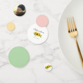 Sonnenblume Wasserfarbe Rosa Blumendusche Konfetti (Gruppe)