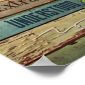 Sonnenblume, wenn Sie dieses Büro Inspiration Poster (Ecke)