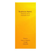 Sonnenblume Werbekarte (Hinten)