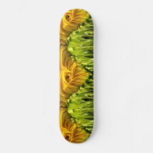 Sonnenblume Whirl Tropfen Skateboard