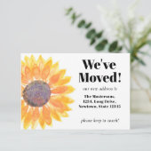 Sonnenblume Wir haben uns bewegt Ankündigung (Stehend Vorderseite)
