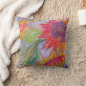 Sonnenblume-Wurfs-Kissen Kissen (Decke)