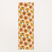 Sonnenblume Yogamatte (Vorderseite)