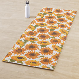Sonnenblume Yogamatte
