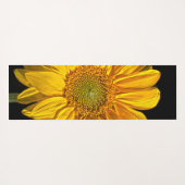 Sonnenblume Yogamatte (Rückseite (Horizontal))
