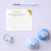 Sonnenblume Zeit Kapsel Hochzeitstag Karte (Einzeln)