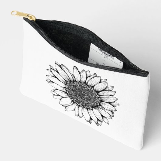 Sonnenblume Zubehörtasche (Offen)