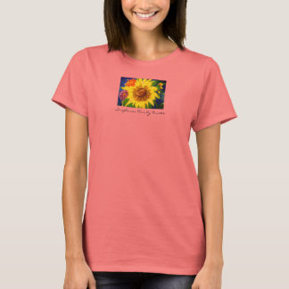Sonnenblume Zwei von Kristie Custom T - Shirt