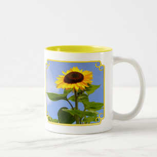 Sonnenblume Zweifarbige Tasse