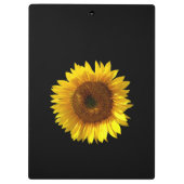Sonnenblume Zwischenablage Klemmbrett (Rückseite)