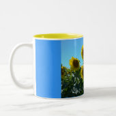 SonnenblumeFest--Tasse Zweifarbige Tasse (Links)