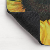 SonnenblumeMausunterlage Mousepad (Ecke)