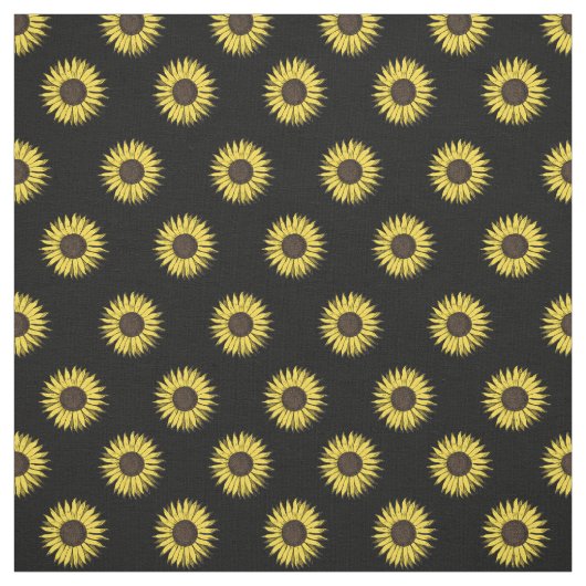 Sonnenblumemustergewebe Stoff (Muster)