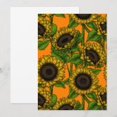 Sonnenblumen (Vorne/Hinten)